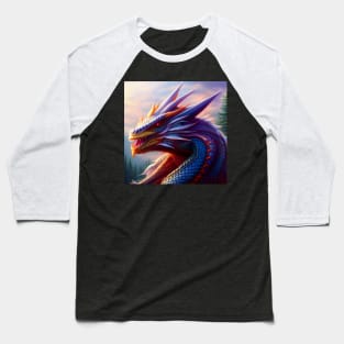 Crystal Dragons Series #14: August Supreme Baseball T-Shirt